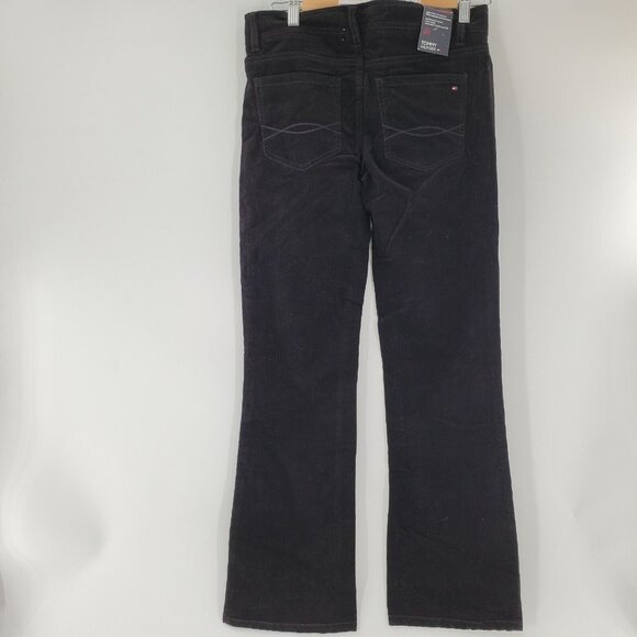 NWT$52 Tommy Hilfiger Modern Bootcut Black Pants Womens Size 6R - Picture 5 of 5
